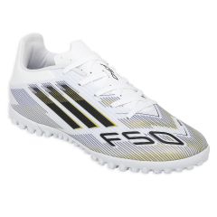 Botines De Futbol Adidas F50 Club TF Blanco