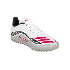 Botines De Futbol Adidas F50 Messi Club TF Niño Niña Blanco