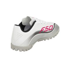 Botines De Futbol Adidas F50 Messi Club TF Niño Niña Blanco