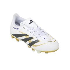 Botines De Futbol Adidas Predator Club FG/MG Niño Niña Blanco