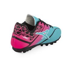 Botines De Futbol Athix Stamina Niño Turquesa