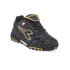 Botines De Futbol Diadora Clasico TF Niño Niña Negro