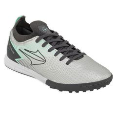Botines De Futbol Topper Stingray III Mach 5 TF Unisex Plateado