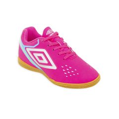 Botines De Futsal Umbro Adamant Top Speed Niño Niña Fucsia