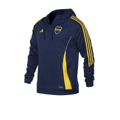 Adidas Futbol Buzo De Boca Medio Cierre Adidas Entrenamiento Azul
