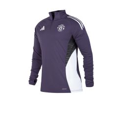 Adidas Futbol Buzo De Manchester United Medio Cierre Adidas Entrenamiento Violeta