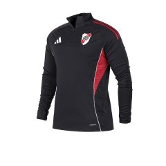 Adidas Futbol Buzo De River Medio Cierre Adidas Entrenamiento Negro
