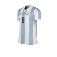 Adidas Futbol Camiseta De Alvarez 9 De Argentina Adidas 50 Aniversario Blanca
