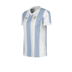 Adidas Futbol Camiseta De Argentina Adidas 50 Aniversario Mujer Blanca
