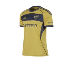 Adidas Futbol Camiseta De Boca Adidas Alternativa Dorada