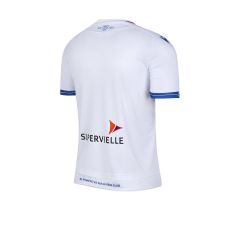Macron Futbol Camiseta De Velez Macron Oficial Blanca