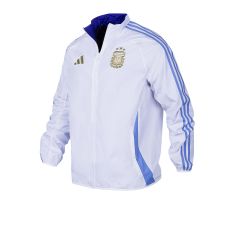 Adidas Futbol Campera De Argentina Reversible Adidas Anthem Blanca