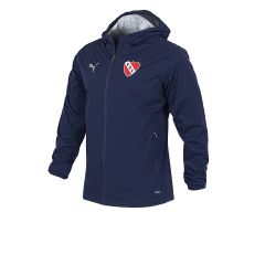 Puma Futbol Campera De Independiente Con Capucha Puma Rain Entrenamiento Azul