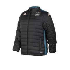 Campera De Racing Puffer De Abrigo Kappa Player Negra