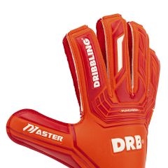 Dribbling Futbol Guantes De Arquero DRB Master 4.0 Rojo