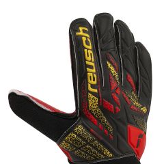 Reusch Futbol Guantes De Arquero Reusch Attrakt Solid Niño Niña Negro