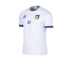 Le Coq Sportif Futbol Remera De Italia Le Coq Sportif Aniversario 82 Blanca