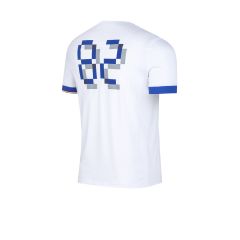 Le Coq Sportif Futbol Remera De Italia Le Coq Sportif Aniversario 82 Blanca