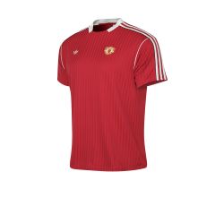 Adidas Moda Remera De Manchester United Adidas Terrace Icons Unisex Roja