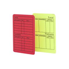 Procer Futbol Tarjetas de Arbitro