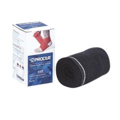 Procer Entrenamiento Venda Elastica Procer Color 8cm Negra